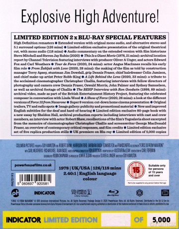 Force 10 From Navarone (Komandosi z Navarony) [Blu-Ray]