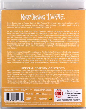 Merry Christmas Mr. Lawrence (Wesołych świąt, pułkowniku Lawrence) [Blu-Ray]