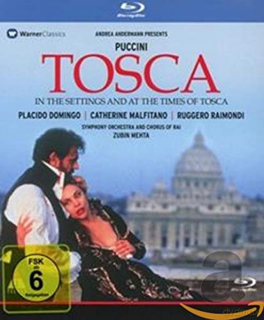 Domingo/Malfitano/Raimondi: Puccini/Tosca [Blu-Ray]