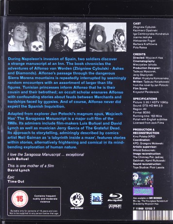 Rękopis znaleziony w Saragossie (Saragossa Manuscript) [Blu-Ray]