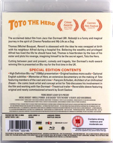 Toto The Hero (Toto bohater) [Blu-Ray]