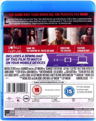 Prawda czy wyzwanie [Blu-Ray]
