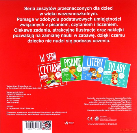 Czytanie. Zeszyt z naklejkami [KSIĄŻKA]