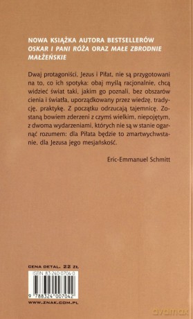Moje Ewangelie - Eric-Emmanuel Schmitt [KSIĄŻKA]