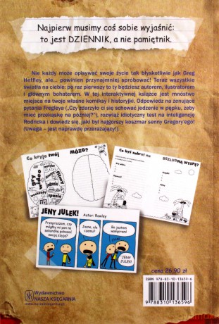 Dziennik cwaniaczka. Zrób to sam! - Jeff Kinney [KSIĄŻKA]