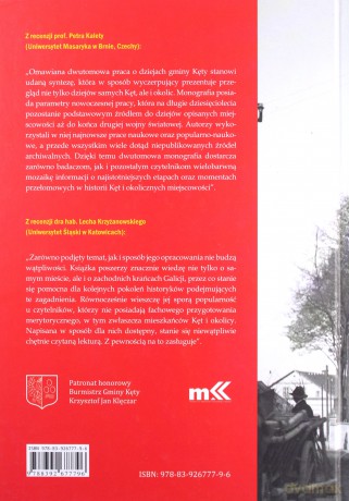 Kęty. Blaski i cienie miasta w minionych wiekach. Monografia historyczna (Tom 1 i 2) [KSIĄŻKA]