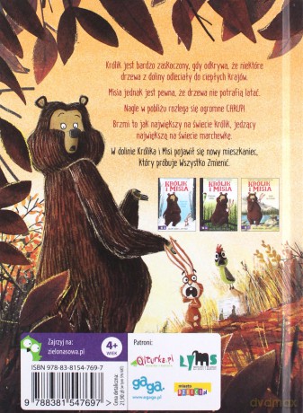 Królik i Misia (Tom 4). Coś na ząb - Julian Gough [KSIĄŻKA]