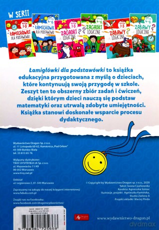Łamigówki dla podstawówki. Klasy 4-6 [KSIĄŻKA]