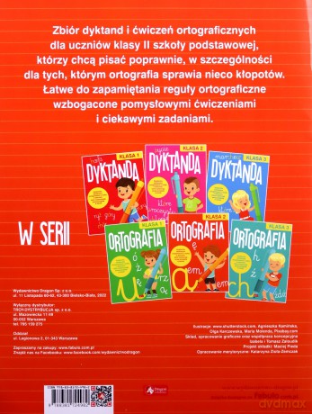 Ortografia dla klasy 2 - Katarzyna Ziola-Zemczak [KSIĄŻKA]