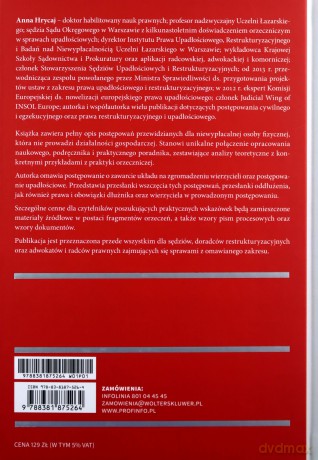 Prawo i postępowanie upadłościowe osób fizycznych nieprowadzących działalności gospodarczej - Anna Hrycaj [KSIĄŻKA]