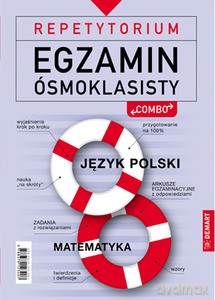 REPETYTORIUM. Egzamin ósmoklasisty. POLSKI I MATEMATYKA. [KSIĄŻKA]