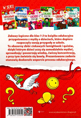 Zabawy logiczne dla klas 1-3 [KSIĄŻKA]