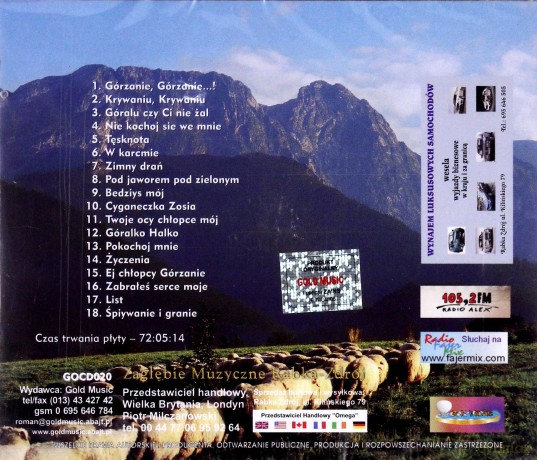 Górzanie: Śpiywanie i granie [CD]