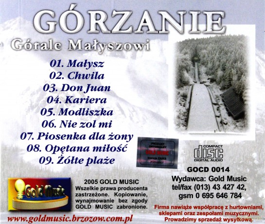 Górzanie: Górale Małyszowi [CD]