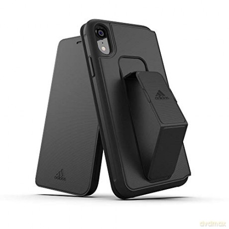 Adidas iPhone XR Grip FW18 czarne book case