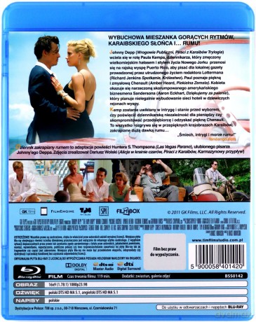 Dziennik zakrapiany rumem [Blu-Ray]