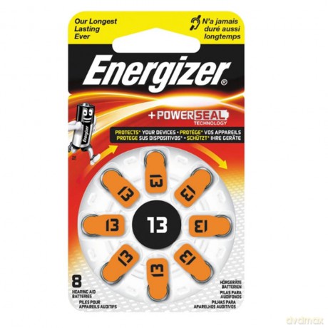 BATERIA ENERGIZER SŁUCHOWA 13 /8 szt.+POW.SEAL TTT