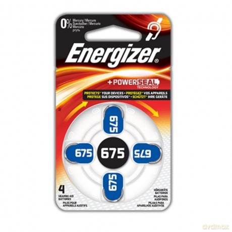 BATERIA ENERGIZER SŁUCHOWA 675 /4 szt.+POW.SEAL TTT