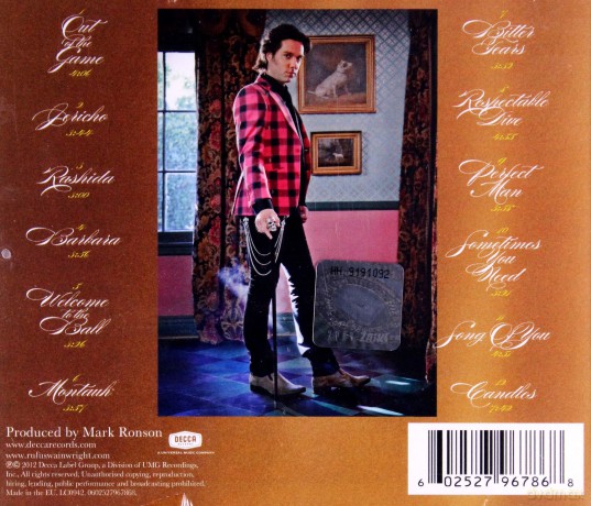 Rufus Wainwright: Out Of The Game [CD]