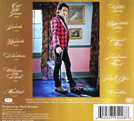 Rufus Wainwright: Out Of The Game (Deluxe) [CD]+[DVD]
