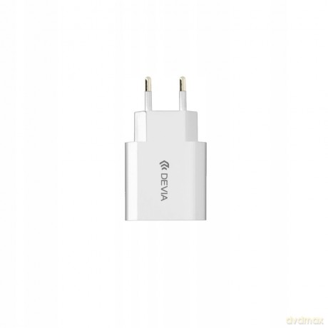 Devia ładowarka sieciowa Smart 1USB 2.1A biała