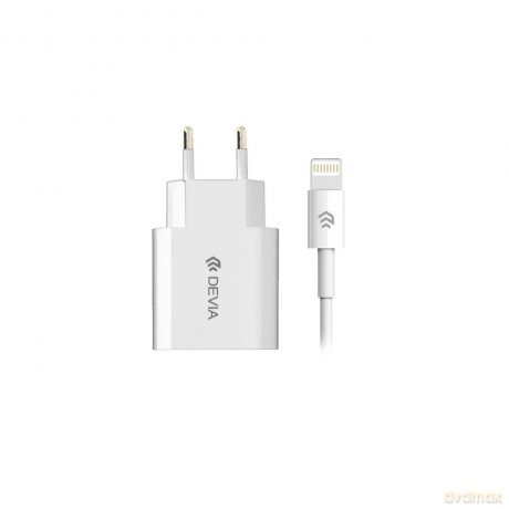 Devia ładowarka sieciowa Smart MFI USB 2.1A white