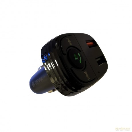 Devia transmiter FM Smart czarny MP3 2USB QC 3.0 + 1,5A