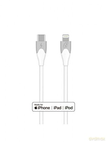 Energizer Hardcase Kabel (USB-C- Lightning) (2m) Lifetime biały