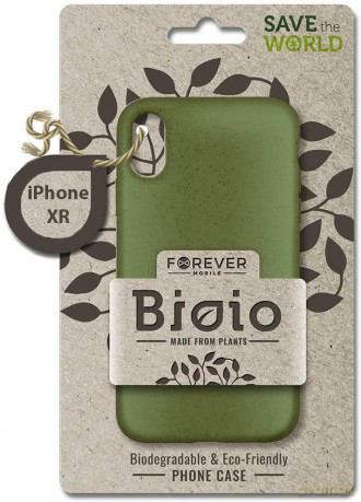 Forever Nakładka Bioio do iPhone XR zielona