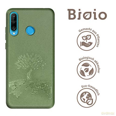 Forever Nakładka Bioio Drzewo do Huawei P30 Lite zielona