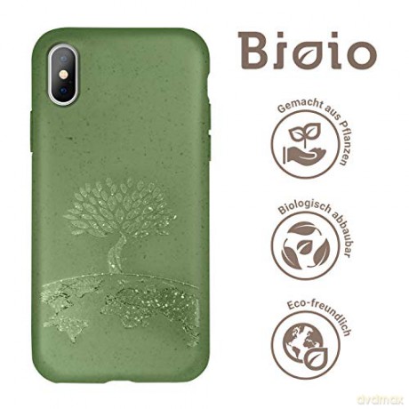 Forever Nakładka Bioio Drzewo do iPhone X /XS zielona