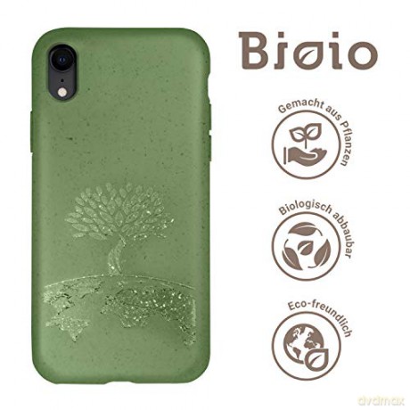 Forever Nakładka Bioio Drzewo do iPhone XR zielona