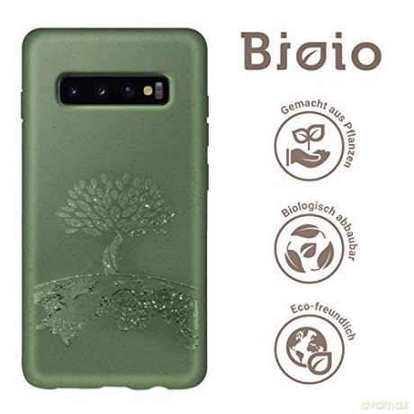Forever Nakładka Bioio Drzewo do Samsung S10 zielona
