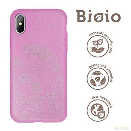 Forever Nakładka Bioio Ocean do iPhone X /XS różowa