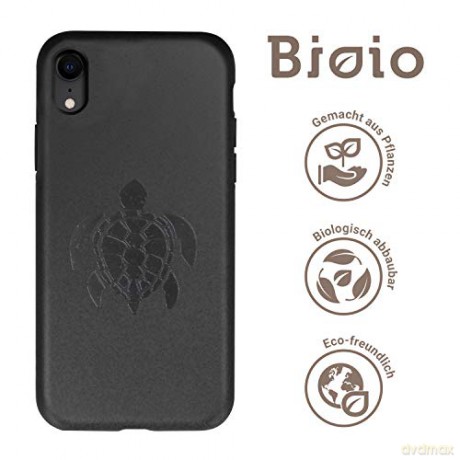 Forever Nakładka Bioio Żółw do iPhone XR czarna
