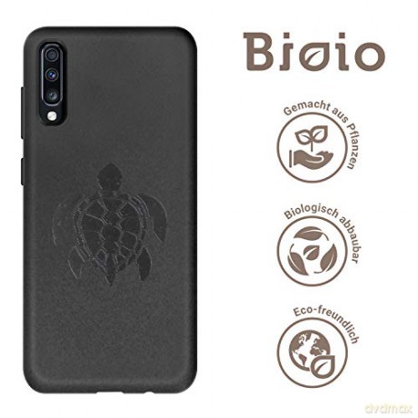 Forever Nakładka Bioio Żółw do Samsung A70 czarna