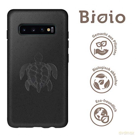 Forever Nakładka Bioio Żółw do Samsung S10 czarna