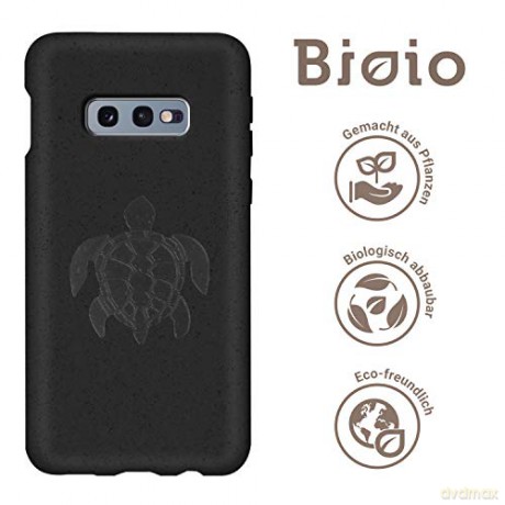 Forever Nakładka Bioio Żółw do Samsung S10e czarna