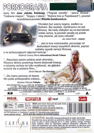 Pornografia [DVD]+[CD]