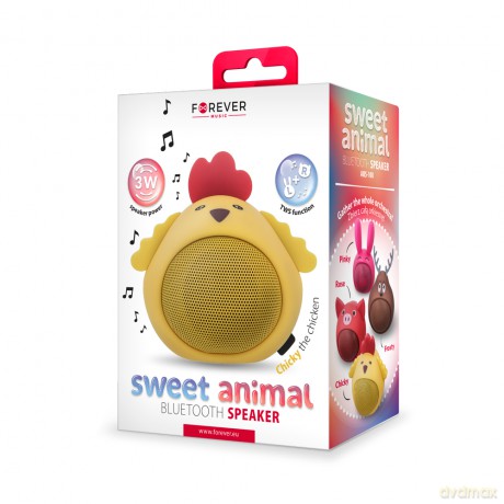 Głośnik Bluetooth Forever Sweet Animal Chicken Chicky ABS-100