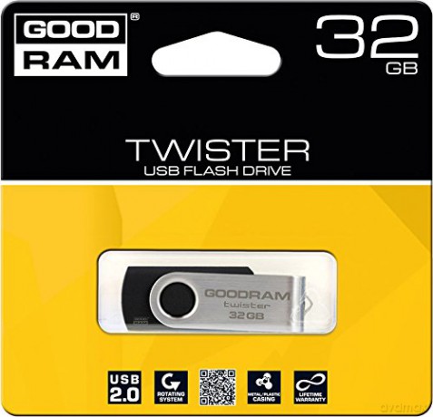 GoodRam pendrive TWISTER (32GB | USB2.0) czarny