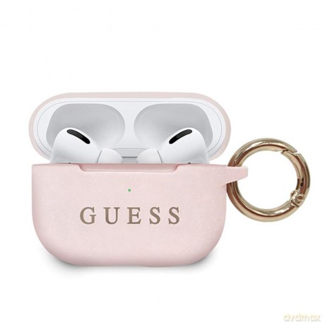 Guess Airpods Pro etui GUACAPSILGLLP jasno-różowe Silicone