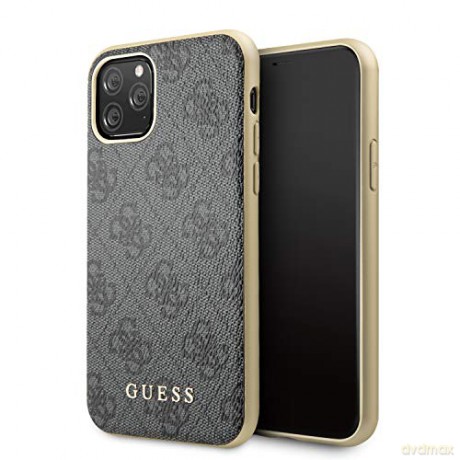 Guess iPhone 11 Pro Max GUHCN65G4GG szary hard case 4G Collection