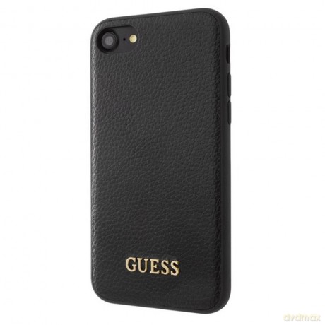 Guess iPhone 7/ iPhone 8 GUHCI8IGLBK czarne hard case Iridescent