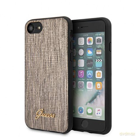 Guess iPhone 7/ iPhone 8/ iPhone SE2 GUHCI8PCUMLLIGO złote hard case Lizard Collection