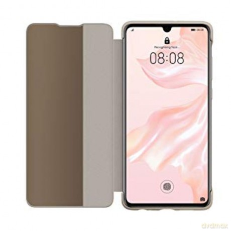 Huawei etui z klapką smart do P30 khaki