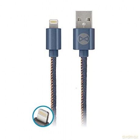 Kabel Forever do iPhone (USB - Lightning) (1 m) 2A jeans