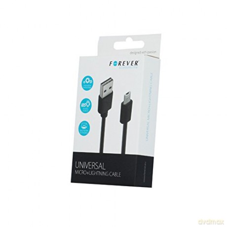 Kabel Forever do iPhone (USB - Lightning) (3 m) 1A biały