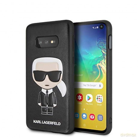 Karl Lagerfeld Samsung S10e KLHCS10LIKPUBK czarne hard case Iconic Karl