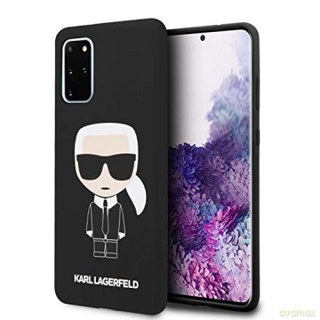 Karl Lagerfeld Samsung S20 Plus KLHCS67SLFKBK czarne hard case Silicone Iconic